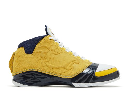 Air Jordan 23 Retro PE - Amarillo/White/College Navy Blue - FV1334-700