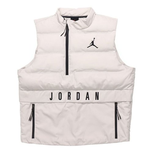 Air Jordan 23 Tech Half Zipper Vest Asia Sizing - Creamy - 926478-072