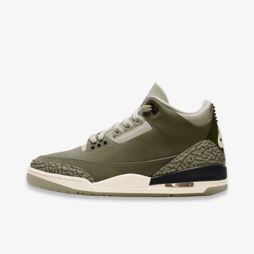 Air Jordan 3 Retro - Medium Olive/Neutral Olive/Sail/Sequoia - DN3707-202