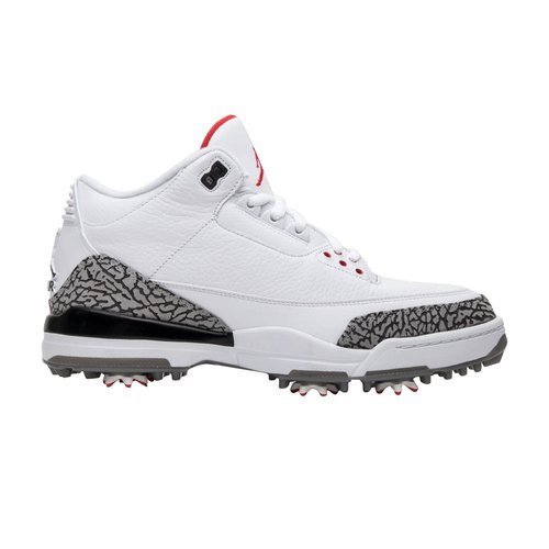 Air Jordan 3 Golf Sample - White/Black - AJ3783-100-S