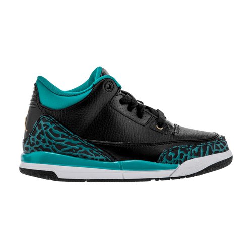 Air Jordan 3 Retro GP - Black/Metallic Gold-Rio Teal-White - 441141-018