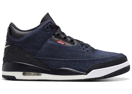 Levi's x Air Jordan 3 Retro SP - Denim/Sail/Black - IH7959-400