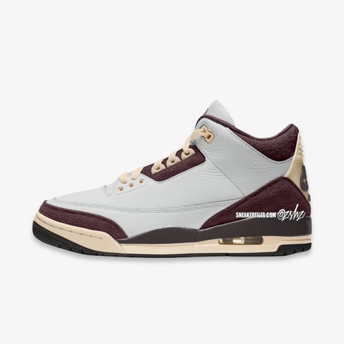 jordan retro 3 burgundy
