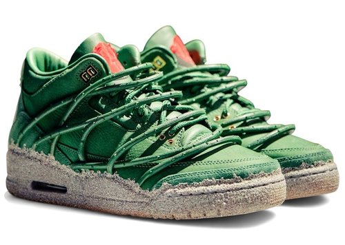 Teyana Taylor x Air Jordan 3 - Fir/Gorge Green/Cement Grey/Fire Red - IF3097-300