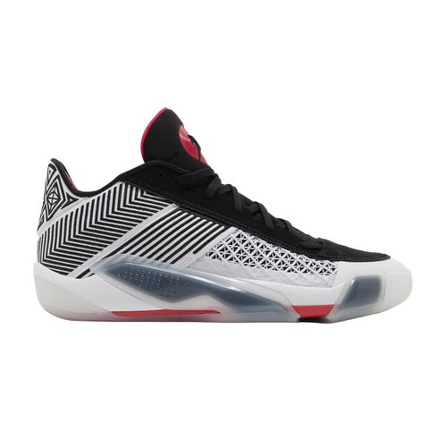 Air Jordan 38 Low | | Size 10 - White/Black/Siren Red - FD2326-101