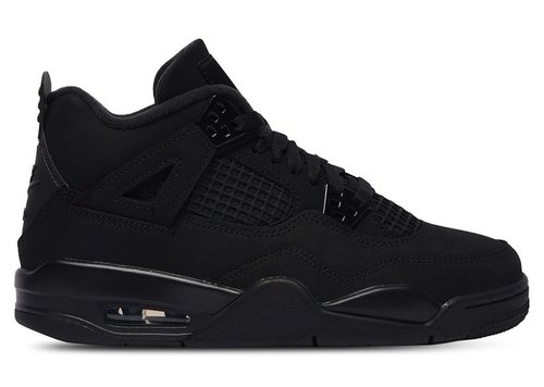 Air Jordan 4 Retro - Black/Light Graphite/Black - IB4171-010