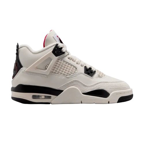 Air Jordan 4 Retro - Sail/Black/University Red - IM4026-100