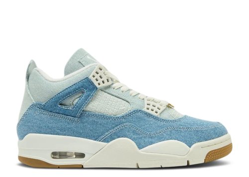 Air Jordan 4 Retro TEX - Sail/Gum Light Brown/Worn Blue/Sail - IB6716-100
