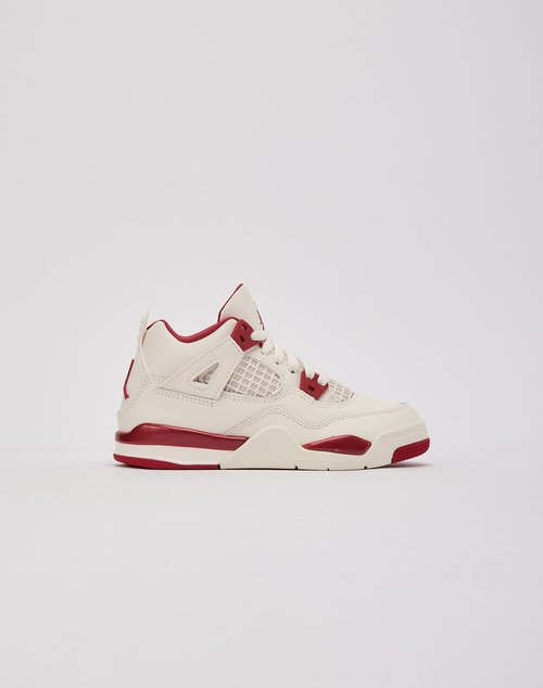 Air Jordan 4 Retro - Pale Ivory/Sierra Red/Tough Red - HV4385-108