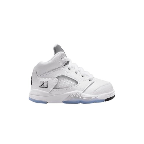 Air Jordan 5 Retro 2026 - White/Metallic Silver/Black - HQ7981-103