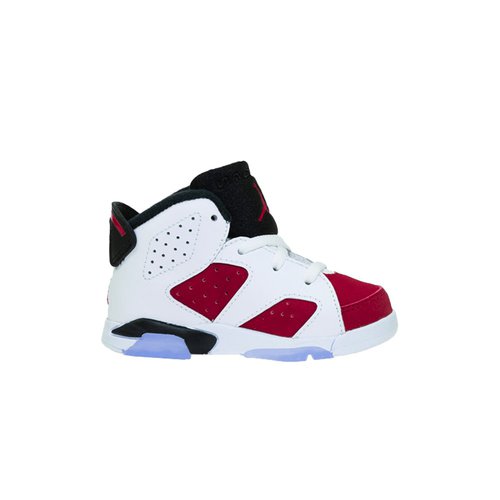 Air Jordan 6 - White/Carmine-Black - 384667-160