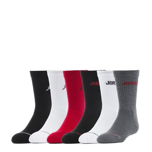 Air Jordan 6 Pack Small Legend Crew - Gym Red/Black Multi - WJ0343-RK2