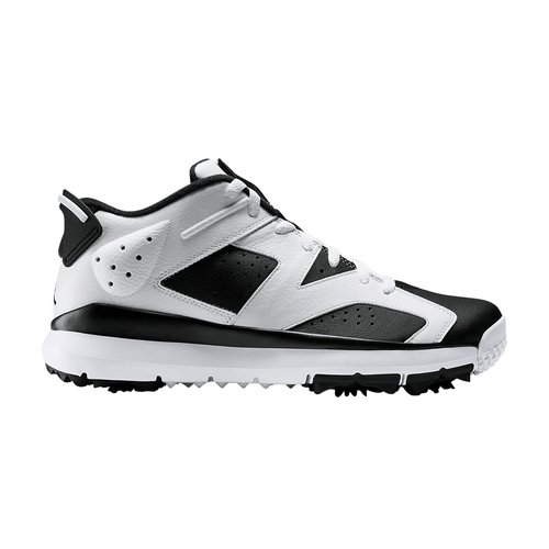 Air Jordan 6 Retro Low Golf - White/Black-Black - 800657-110