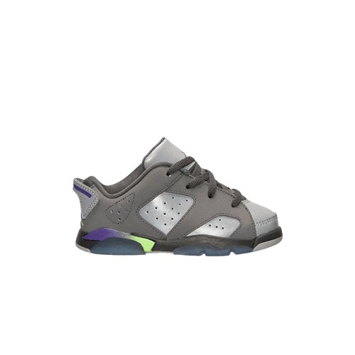 Air Jordan 6 Retro Low GT - Dark Grey/Ultra Volt-Wolf Grey-Ghost Green - 768885-008
