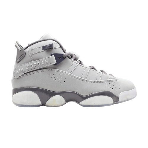 Air Jordan 6 Rings - Metallic Silver/Lt Grpht-White - 323419-002
