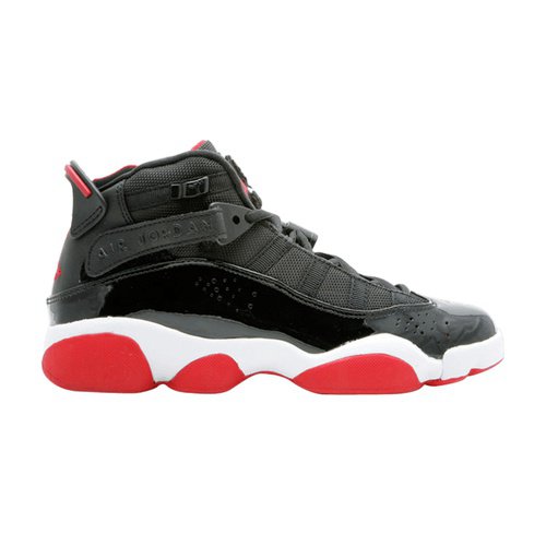 Air Jordan 6 Rings - Black/Varsity Red-White - 323419-071