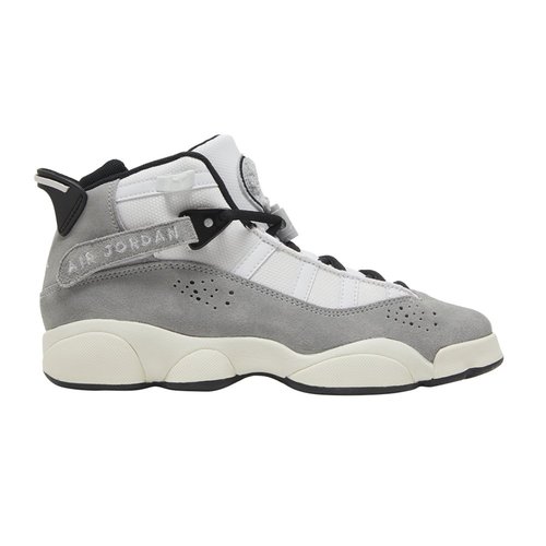 Air Jordan 6 Rings - Light Smoke Grey/Black/Sail/White - FJ4651-077