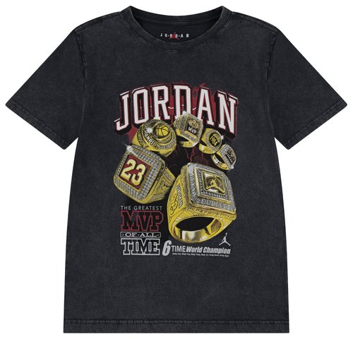 Air Jordan 6 Rings SS T-Shirt - Multi/Off Noir - 85F417-G0T