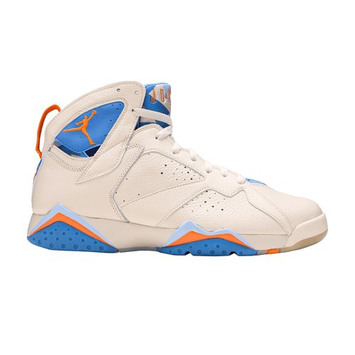 Air Jordan 7 Retro - Pearl White/Bright Ceramic-Pacific Blue - 304775-281