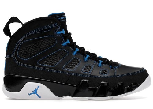 Air Jordan 9 Retro Bottom BGrade - Black/Photo Blue/White - 302370-007B