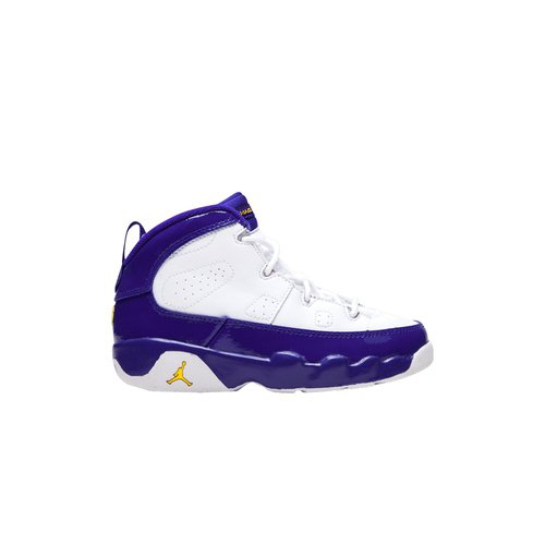 purple and yellow jordan 9