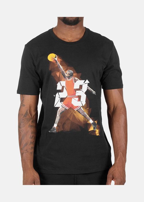Air Jordan 9 Statue West Madison Street T-Shirt - Black - 687820-010