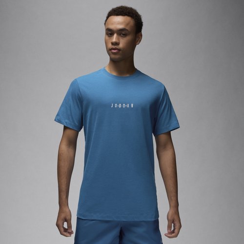 Air Jordan Air T-Shirt - Industrial Blue/Sail/Sail - DM3182-457