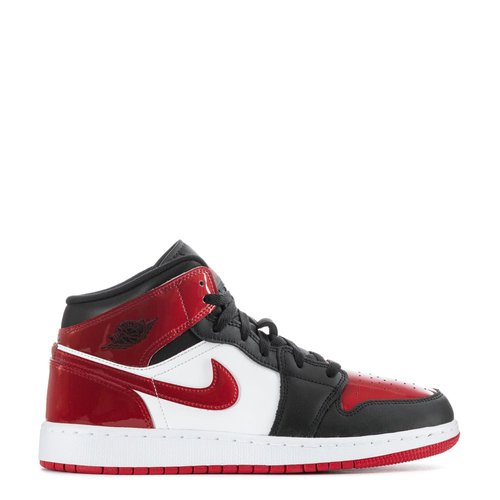 Air Jordan 1 Mid SE - Black/White/Varsity Red - HV4399-006