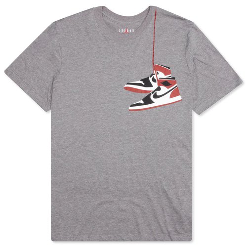 Air Jordan AJ1 Tee carbon heather - Carbon Heather - CZ0432-091