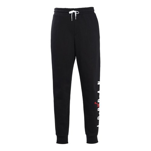 Air Jordan Alphabet Printing Athleisure Casual Sports Long Pants - Black - DD1788-010
