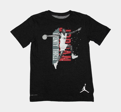 Air Jordan AOP Dri Fit Tee T-Shirt - Black - 954434-023