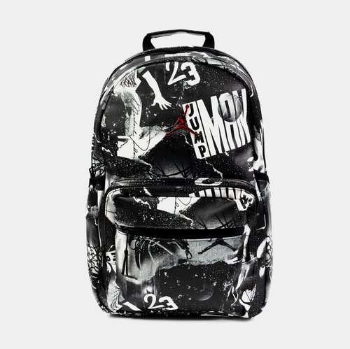 Air Jordan Borough Graphic Backpack 20L - Black - MA9002-G0J