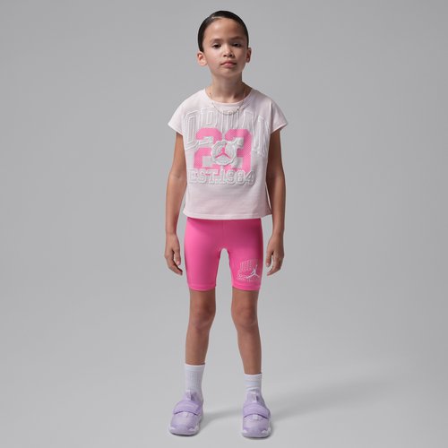 Air Jordan Boxy T-Shirt and Bike Shorts Set - Pinksicle - 35F792-AA7