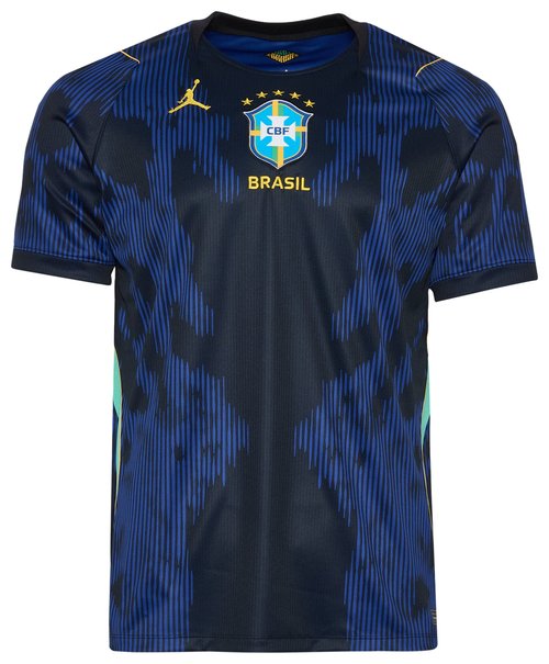 Brazil 2026 Stadium Away Air Jordan Dri-FIT Soccer Replica Jersey - Old Royal/Black - IU1072-417