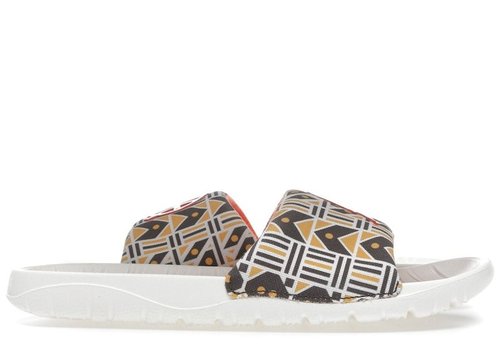 Air Jordan Break Slide Quai 54 2020 - Sail/Team Orange/Baroque Brown