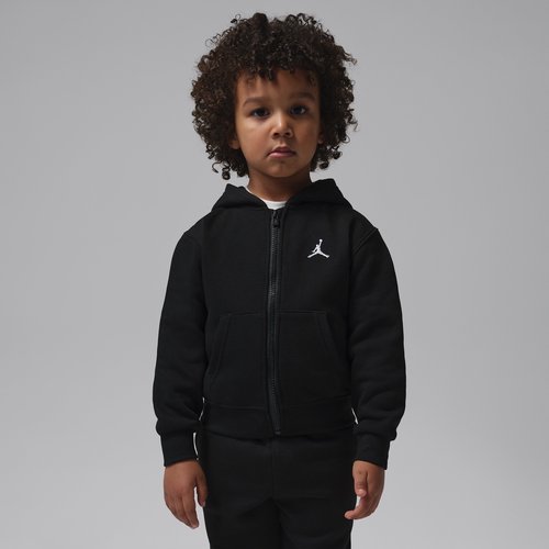Air Jordan Brooklyn Fleece Full-Zip Hoodie - Black - 75F115-023
