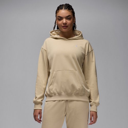 Air Jordan Brooklyn Fleece Pullover Hoodie - Rattan/White - HJ1346-206
