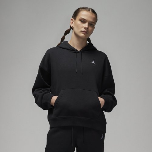 Air Jordan Brooklyn Fleece Pullover Hoodie - Black/White - DQ4458-010
