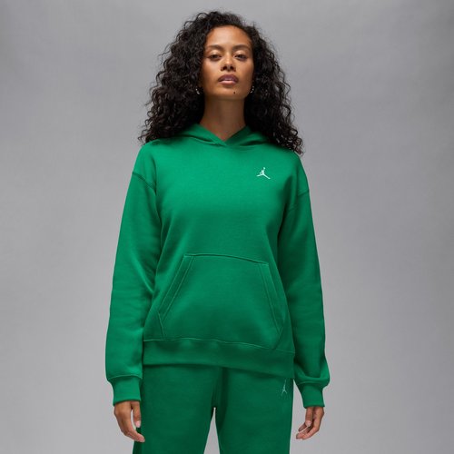 Air Jordan Brooklyn Fleece Pullover Hoodie - Malachite/White - FV7071-365
