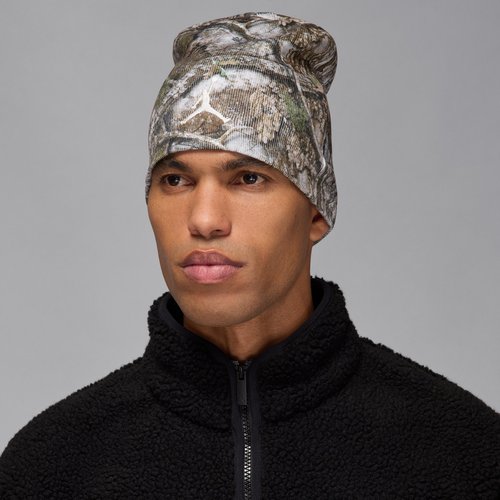Air Jordan Brooklyn Peak Realtree Beanie - White/Sail - IM6602-100