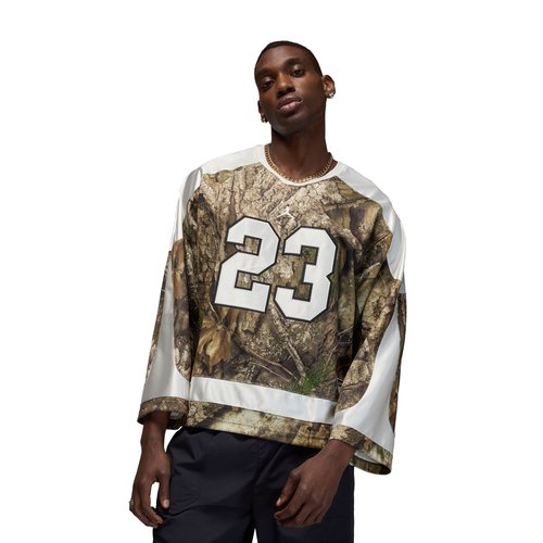 Air Jordan Brooklyn Realtree Hockey Jersey - Medium Olive - IB3964-222-S