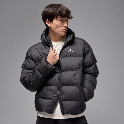 Air Jordan Brooklyn Puffer Jacket - Black/White - HV0532-010