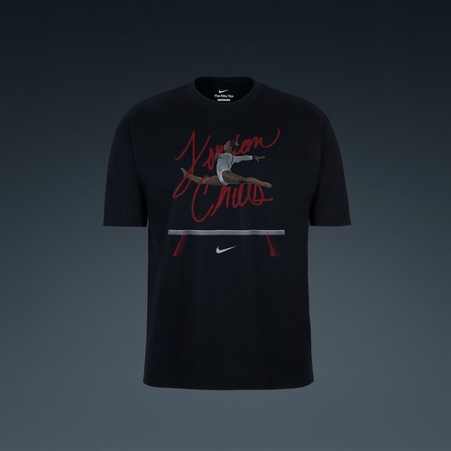 Air Jordan Chiles Adult Nike T-Shirt - Black - IO8282-010