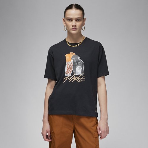 Air Jordan Collage T-Shirt - Black/Legend Medium Brown - FN5365-010