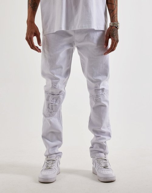 Air Jordan Craig Basic Sean Jeans - White - JS1215A-WHITE