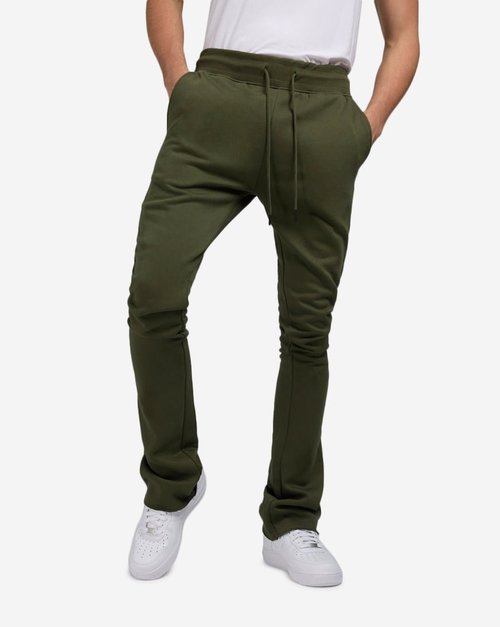 Air Jordan Craig Basic Stacked Fleece Pant - 8870L-OLV