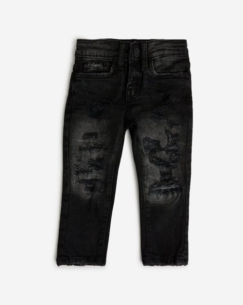 Air Jordan Craig Rip and Repair Straight Jeans - 2-7 - JS1095KJ-IND