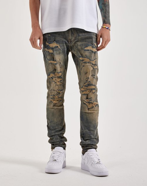 Air Jordan Craig Ripped Sean Jeans - Blue - JS3310-DESERTTINT