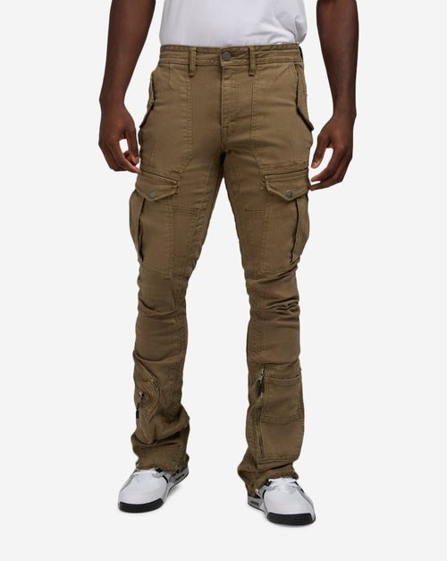 Air Jordan Craig Stacked Herringbone Twill Cargo Pants - JTF320-SAG