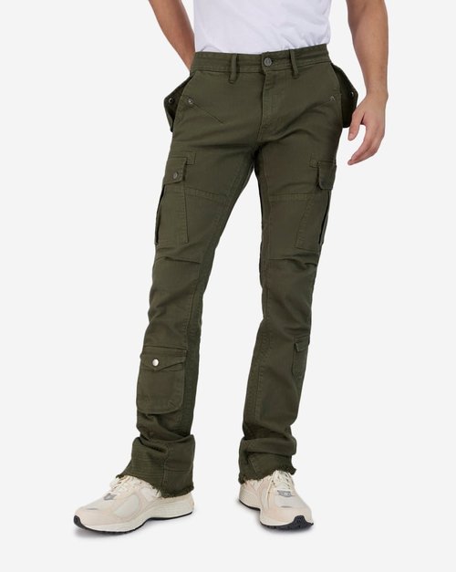 Air Jordan Craig Stacked Twill Cargo Pants - JTF216J-GRN
